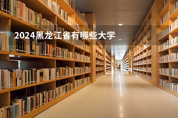 2024黑龙江省有哪些大学