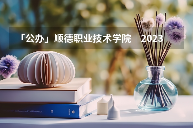 「公办」顺德职业技术学院｜2023年录取分数/环境、宿舍介绍！（秦皇岛职业技术学院宿舍条件环境照片 宿舍空调相关配置介绍）