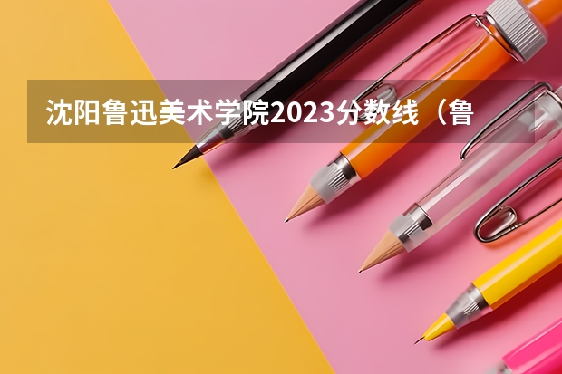 沈阳鲁迅美术学院2023分数线（鲁迅美术学院今年分数线）