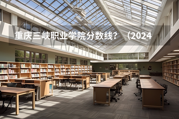 重庆三峡职业学院分数线？（2024重庆安全技术职业学院各专业录取分数线）