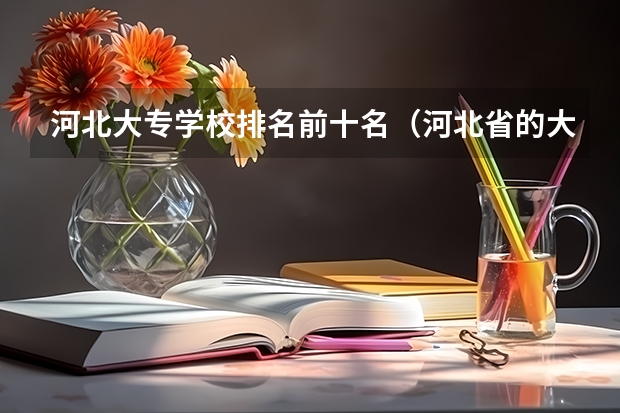 河北大专学校排名前十名（河北省的大专学校排名）