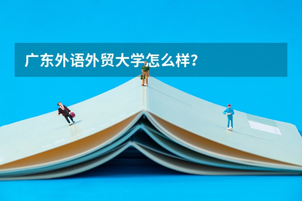 广东外语外贸大学怎么样？