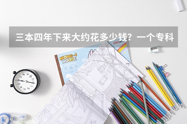 三本四年下来大约花多少钱？一个专科生升本后5年下来要花多少钱？