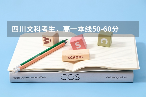 四川文科考生，高一本线50-60分，请问大约可以去什么大学呢?