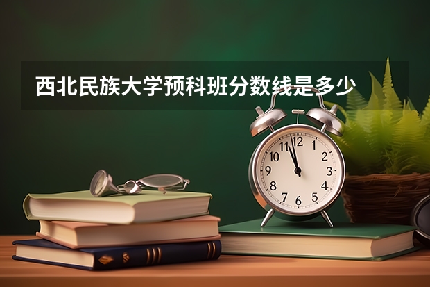 西北民族大学预科班分数线是多少