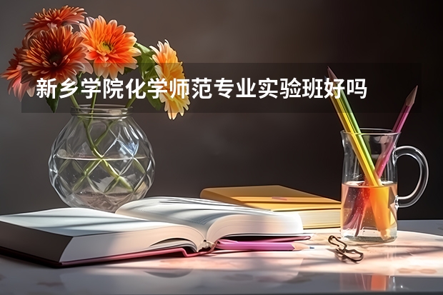 新乡学院化学师范专业实验班好吗