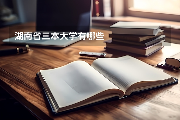 湖南省三本大学有哪些