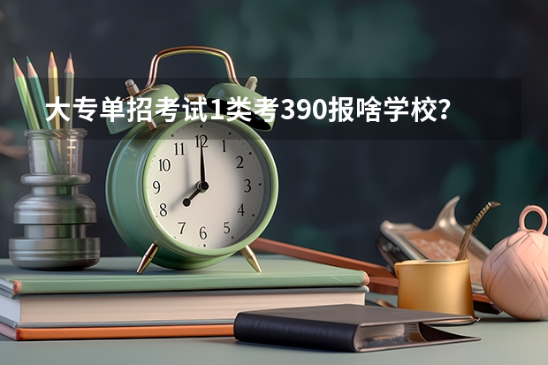 大专单招考试1类考390报啥学校？ 吉林省专科学校排名及分数线